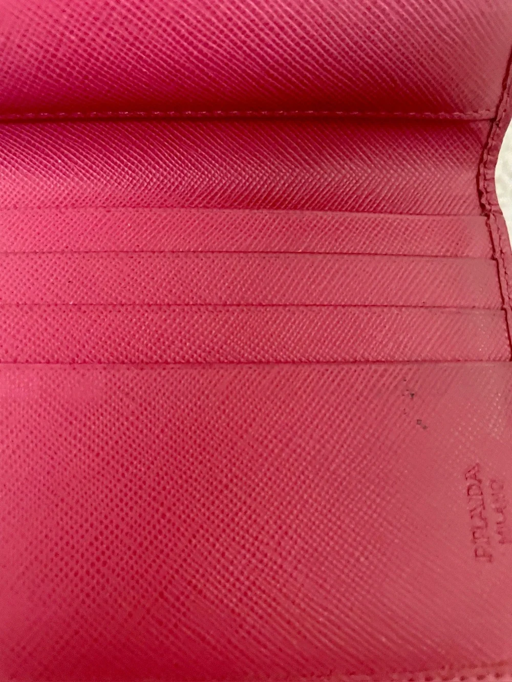 PRADA Saffiano Leather Wallet